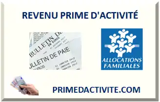 REVENU MAXIMUM POUR LA PRIME D'ACTIVITÉ 2026-2027
